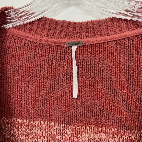 Free People Southport Beach Cardigan Small Striped Oversized - Picture 6 of 9